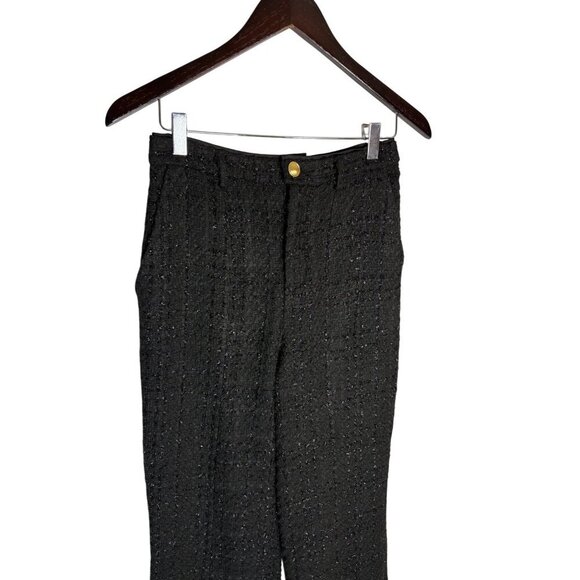 Assignment Devon Black Tweed Pant-sz XS - Picture 9 of 12